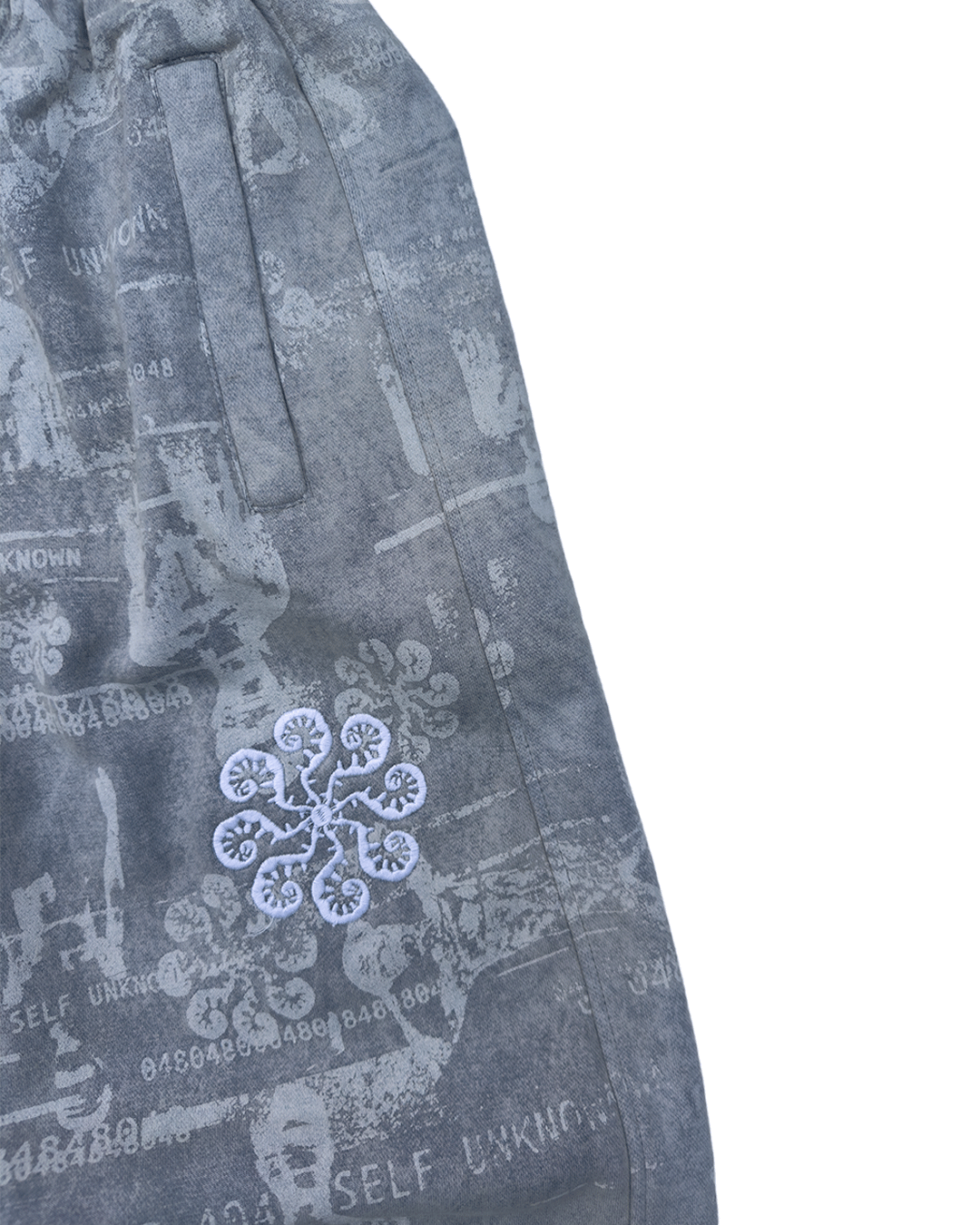 GLITCH JOGGERS (GHOST GREY)