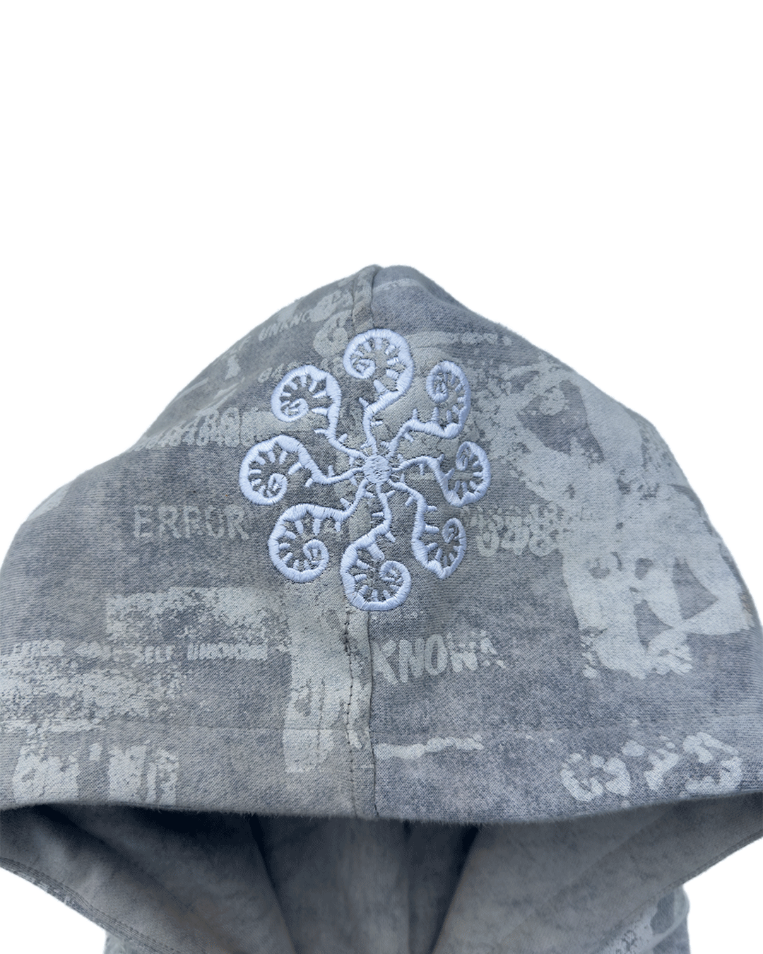 GLITCH HOODIE (GHOST GREY)