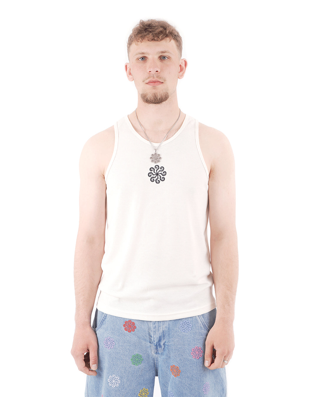 ESSENTIAL WAFFLE VEST [M]
