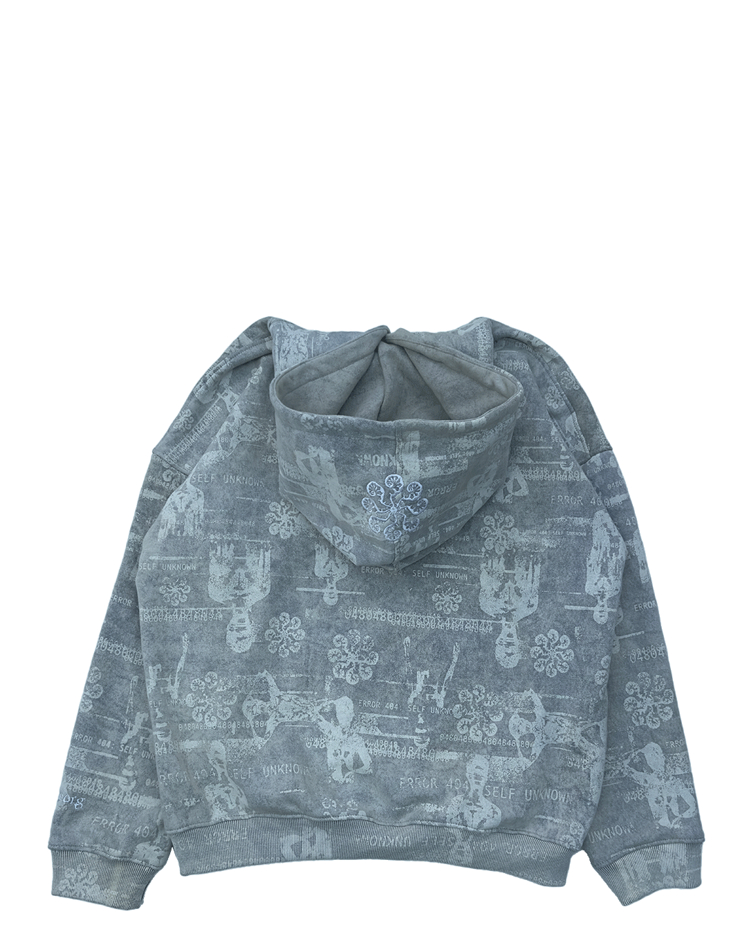 GLITCH HOODIE (GHOST GREY)