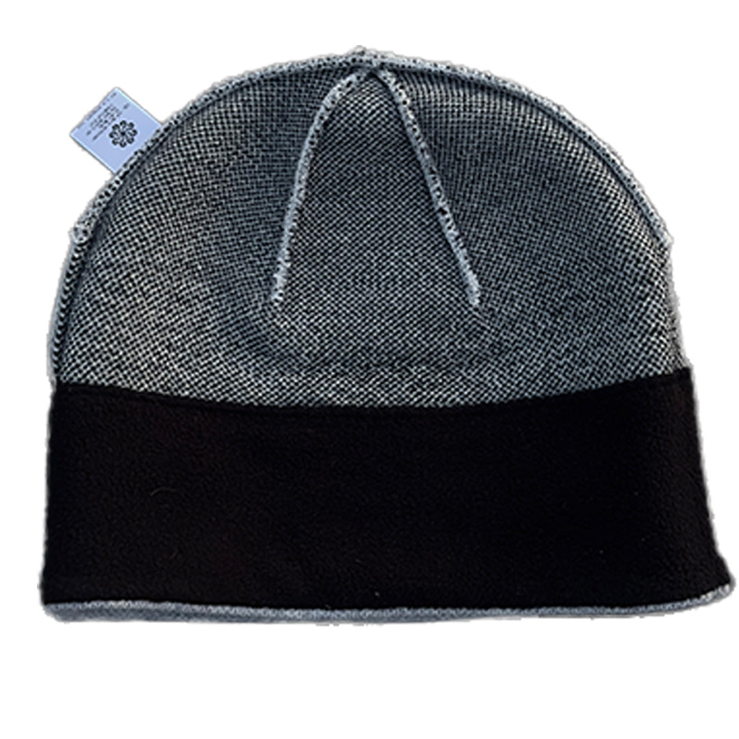 LOGO BEANIE (GHOST GREY)