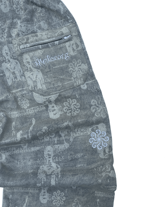 GLITCH JOGGERS (GHOST GREY)