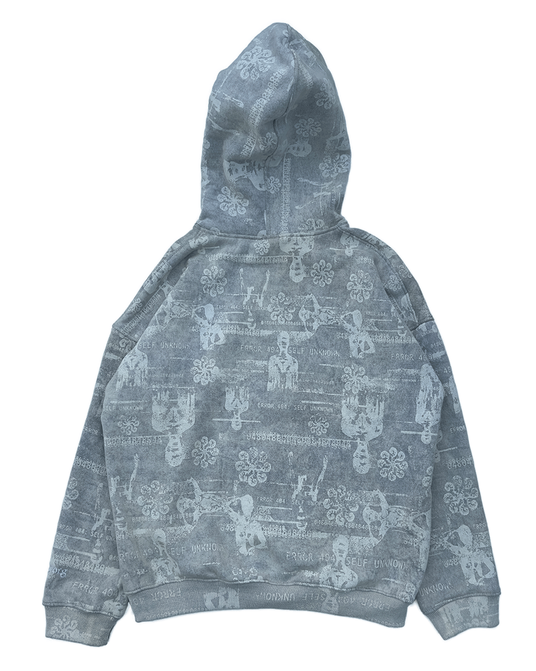 GLITCH HOODIE (GHOST GREY)