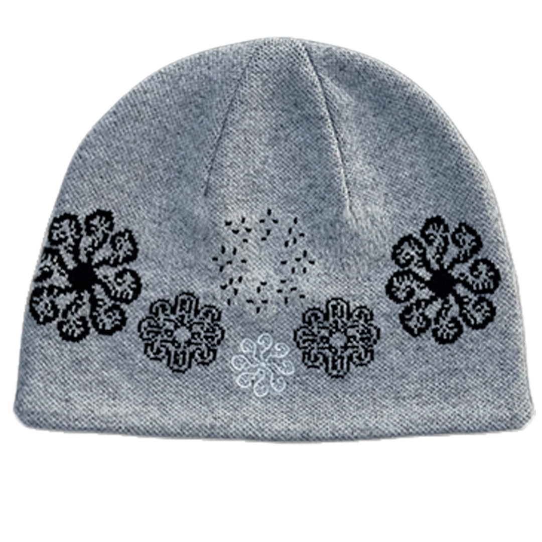LOGO BEANIE (GHOST GREY)