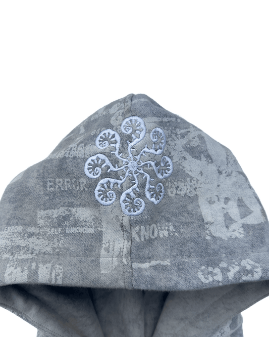 GLITCH HOODIE (GHOST GREY)
