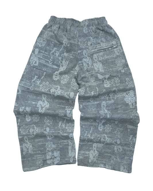 GLITCH JOGGERS (GHOST GREY)