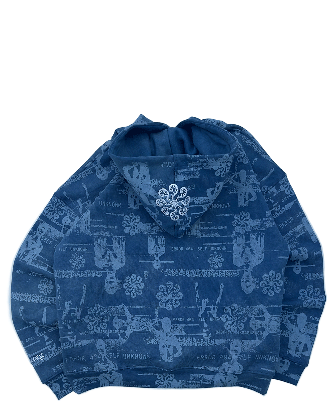 GLITCH HOODIE (BROKEN BLUE)