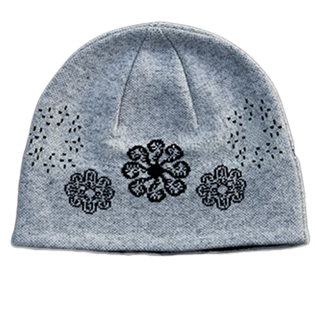 LOGO BEANIE (GHOST GREY)