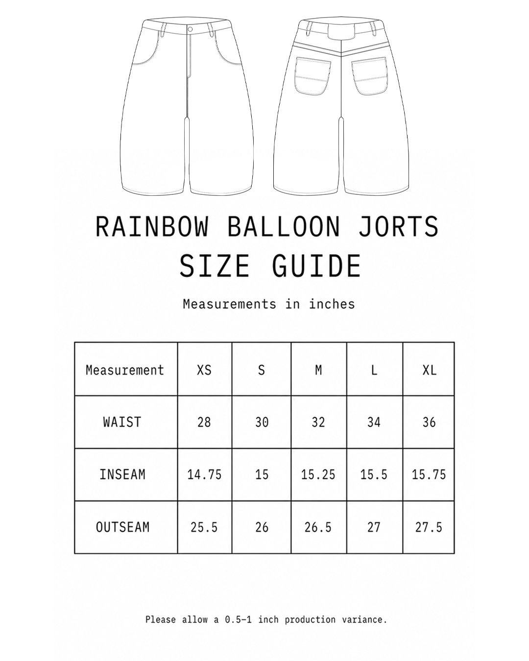 Sizing